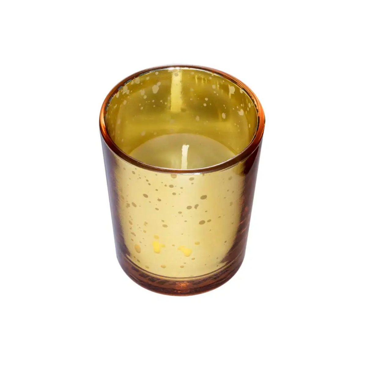 PREFILLED SHOT VOTIVE GLASS - Gold - 72-Piece per Pack