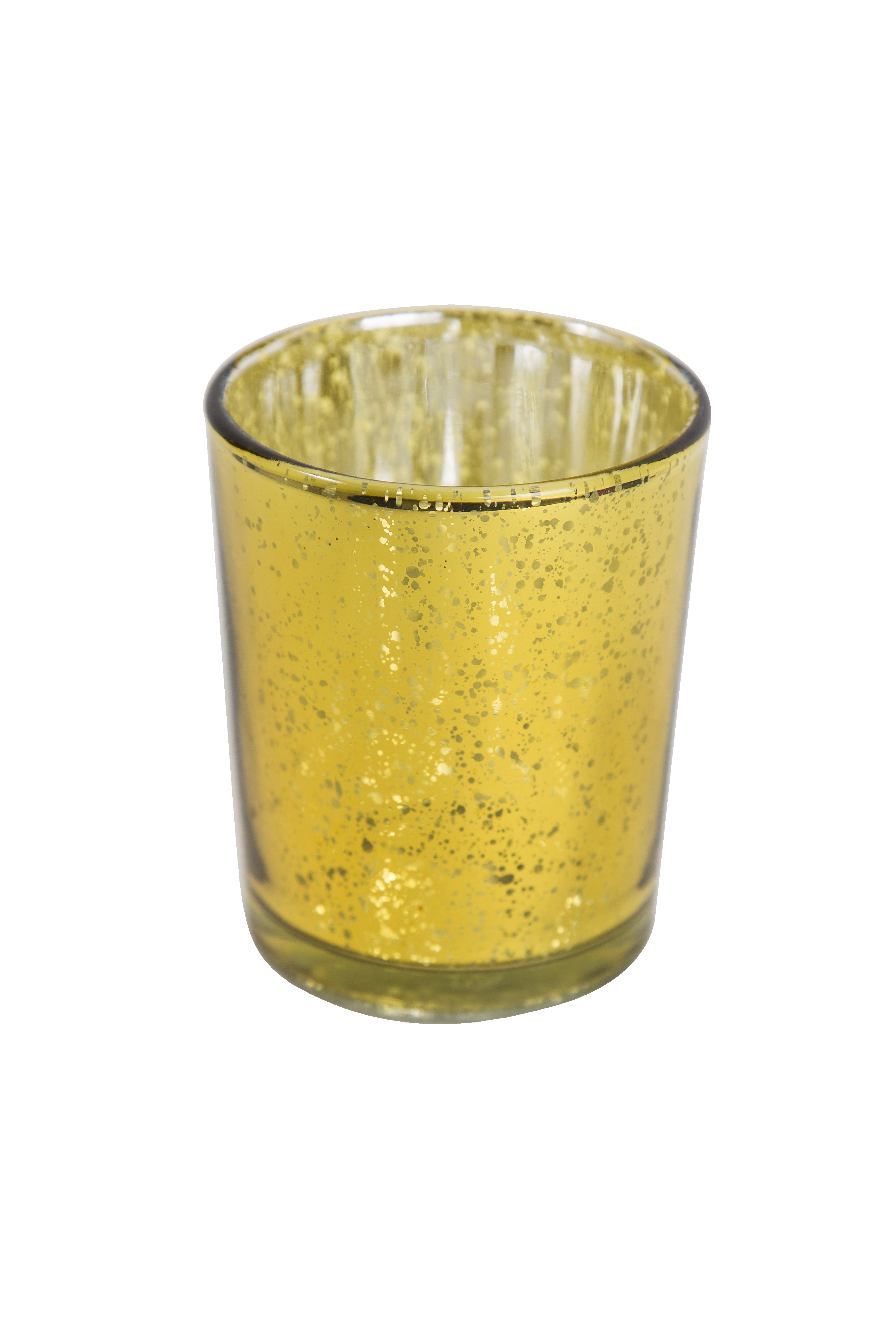 UNFILLED SHOT VOTIVE GLASS - Gold - 36-Piece per Pack