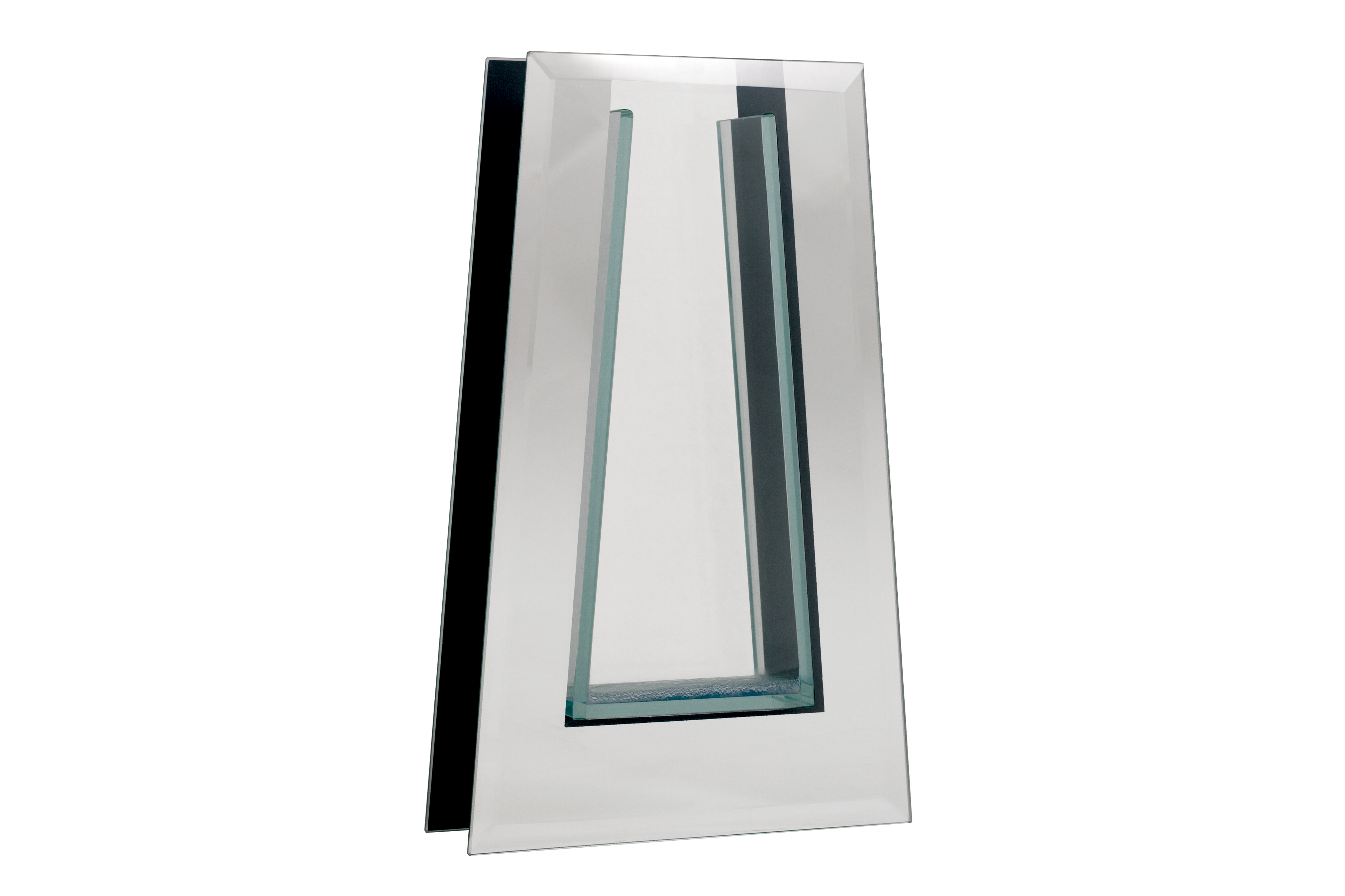 PYRAMID MIRROR TRIM VASE - 12-Piece per Pack
